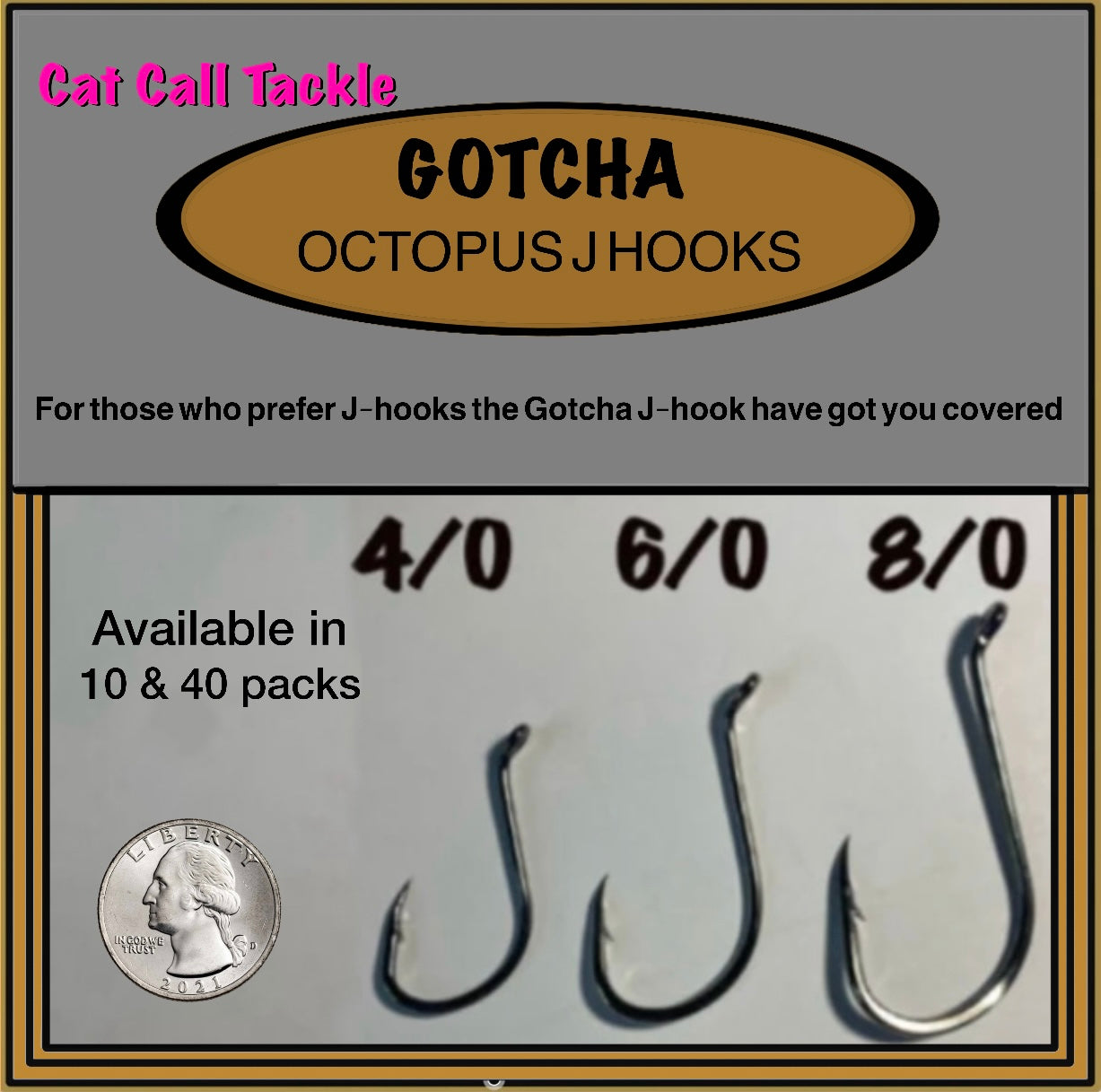 Gotcha J-Hook 40 pack